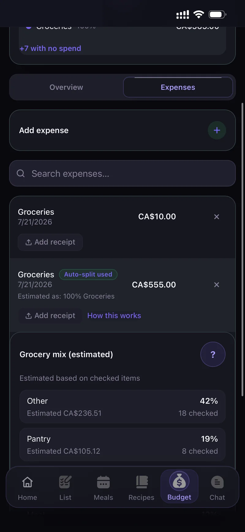 Expenses