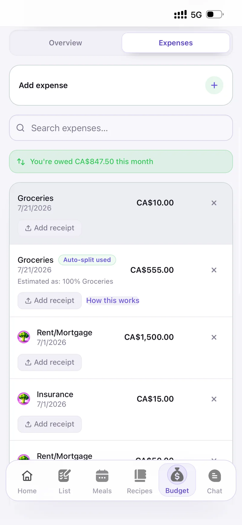 Expenses